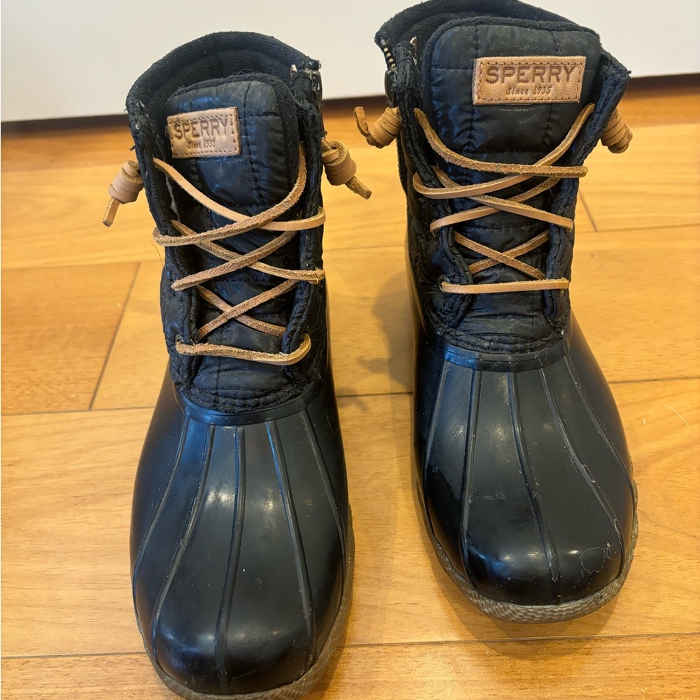 Black Rubber Duck Boots
